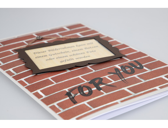 Gutscheinkarte «For You»