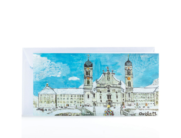Kloster Einsiedeln Druckkarte
