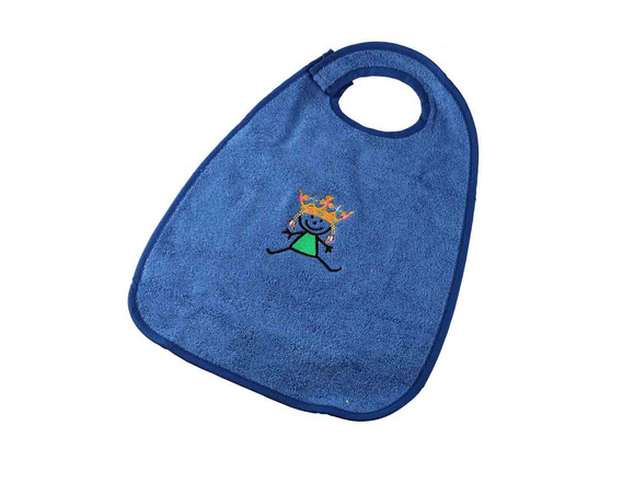 Lätzchen Prinzessin blau