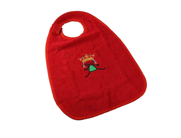 Lätzchen Prinzessin rot