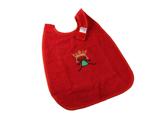 Lätzchen Prinzessin rot