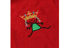 Lätzchen Prinzessin rot