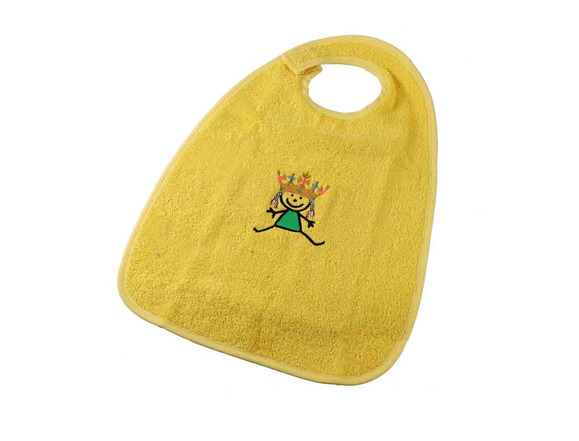 Lätzchen Prinzessin gelb