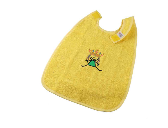 Lätzchen Prinzessin gelb