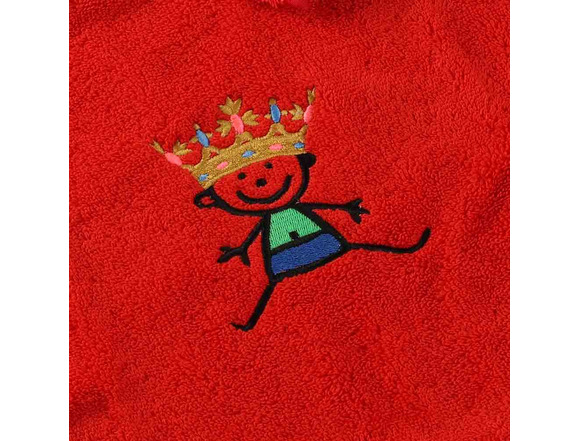 Badetuch Prinz rot