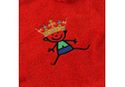 Badetuch Prinz rot