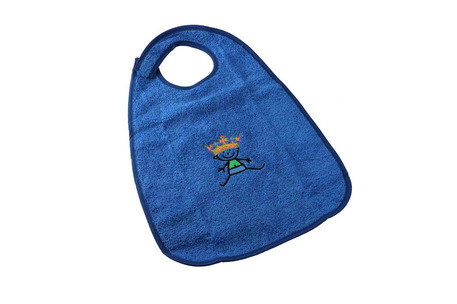 Lätzchen Prinz blau