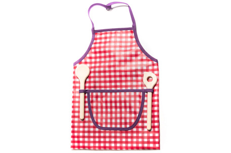 Kinderschürze rot