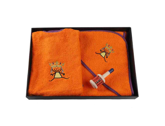 Geschenkset Prinzessin orange