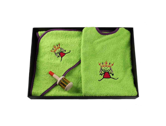 Geschenkset Prinzessin grün