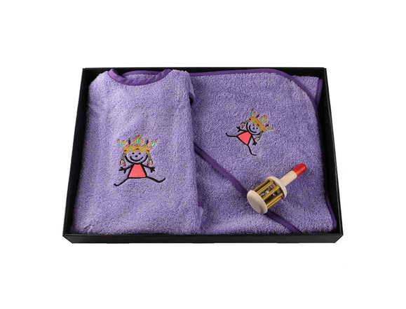 Geschenkset Prinzessin lila