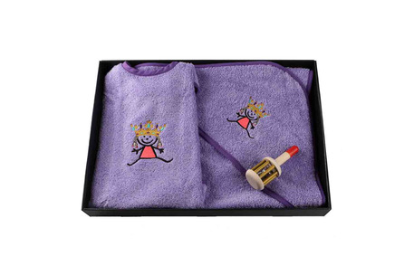 Geschenkset Prinzessin lila
