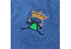Badetuch Prinzessin blau