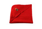 Badetuch Prinzessin rot