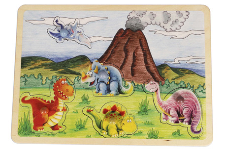 Retro Puzzle Dinos