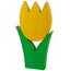 Tulpe gross gelb
