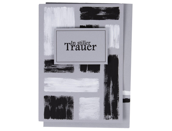 Trauerkarte Ivory