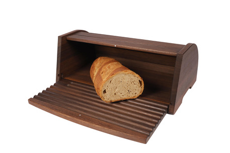 Brotkasten aus Nussbaumholz